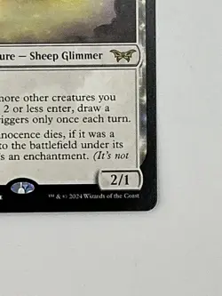 MTG Duskmourn: House of Horror DSK Enduring Innocence #0006 EN NF NM Rare BB - Image 4