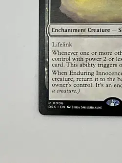 MTG Duskmourn: House of Horror DSK Enduring Innocence #0006 EN NF NM Rare BB - Image 5