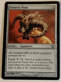 MTG Nemesis Mask Darksteel LP - Image 1