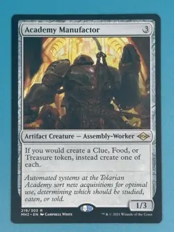 Academy Manufactor | MP | MH2 | 219/303 | Rare | MTG - Image 1