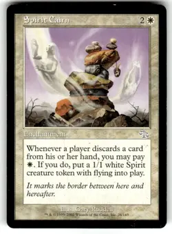 SPIRIT CAIRN - Judgment - MTG Magic the Gathering Card - Uncommon NM - Image 1