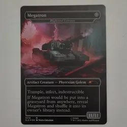 Wizards of the Coast Transformers MTG Megatron 1079 Secret Lair Mythic 2022 - Image 2