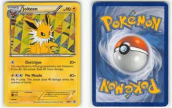 Jolteon BW91 Holo Promo Black And White Promo Pokemon Holo LP Team - Image 3