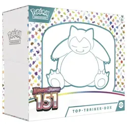Pokemon Karmesin & Purpur 151 Top Trainer Box Relaxo - DEUTSCH NEU & OVP TTB 820650455568 - Image 1