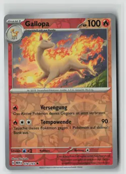 Gallopa 078/165 Reverse Holo - 151 - DE - NM - Pokemon TCG - Image 1