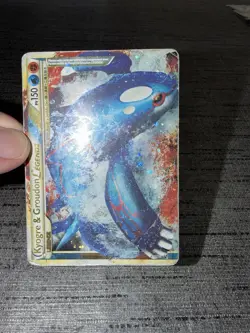 Carte Pokemon Kyogre & Groudon Legende 87/90 HGSS Indomptable Francais OCCASION - Image 3