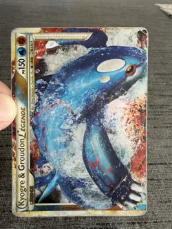 Carte Pokemon Kyogre & Groudon Legende 87/90 HGSS Indomptable Francais OCCASION - Image 5