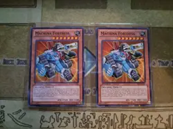 YUGIOH TCG 2X MACHINA FORTRESS BP01-EN022 STARFOIL 1ST EDITION NM - Image 1