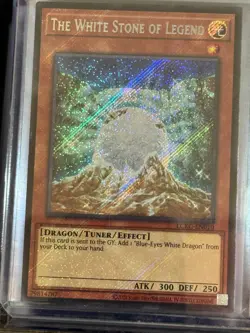 The White Stone of Legends LCKC-EN010 Yu-Gi-Oh YuGiOh Plat Secret Rare NM - Image 3