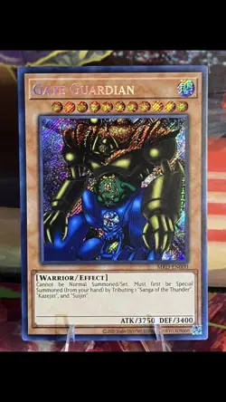 Yugioh 25th Anniversary Metal Raiders - Gate Guardian- MRD-EN000 - Image 1