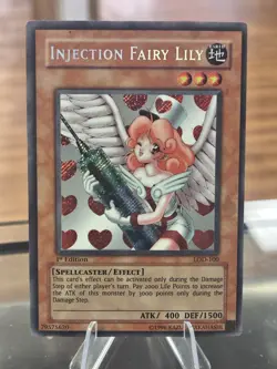 Injection Fairy Lily LOD-100 Legacy of Darkness Yu-Gi-Oh Unlimited - Image 1