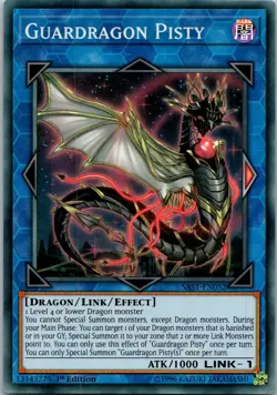 Yugioh Guardragon Pisty SAST-EN052 1st Edition Super Rare NM - Image 1