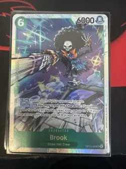 One Piece Ccg - Brook (OP15-032) OP15-032 Adventure on Kami's Island Foil Sr - Image 1