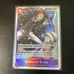 One Piece Rosinante & Law EB04-038 SR NM - Image 1