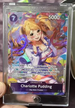 Bandai Charlotte Pudding Alternate Art Foil One Piece CCG Premium Booster Vol. 2 - Image 1