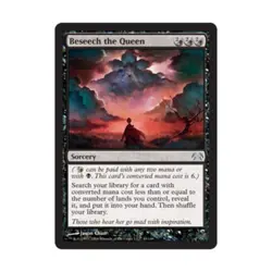 WOTC MtG Planechase Beseech the Queen (U) EX - Image 1