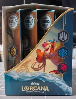 Disney Lorcana: Azurite Sea Starter Deck Display Box - 8 Decks - New - Image 4
