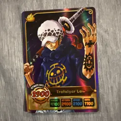 One Piece Trafalgar Law Shine Collection Holographic English Version card - Image 1