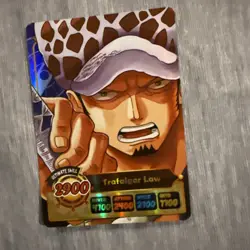 One Piece Trafalgar Law Shine Collection Holographic English Version card - Image 1