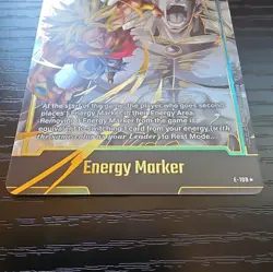 Bandai Dragon Ball Super Card Game Energy Marker Broly Promo E-109 Gold - Image 2