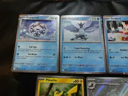 2025 Holiday Calendar Card Set Of 5 Stamped Promo Pokemon Cards NM - Image 2