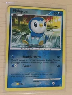 Pokemon TCG Piplup 85/127 Platinum Reverse Holo Card NM/LP - Image 1