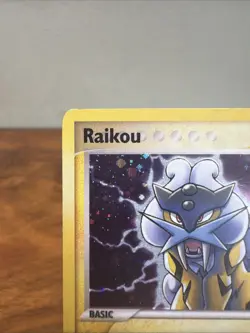 Pokemon Card Raikou Holo POP Series 2 3/17 LP - Image 2