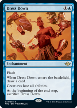 1x Dress Down MTG - Modern Horizons 2 - NM-Mint - Image 1