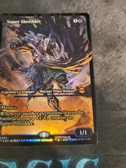 Magic the Gathering - Super Shredder Showcase FOIL - 0285 - MYTHIC - TMNT - NM/M - Image 3