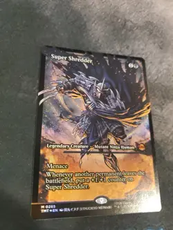 Magic the Gathering - Super Shredder Showcase FOIL - 0285 - MYTHIC - TMNT - NM/M - Image 4