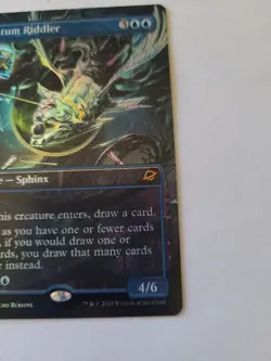 MTG Magic the Gathering Quantum Riddler Borderless Foil Edge of Eternities - Image 4
