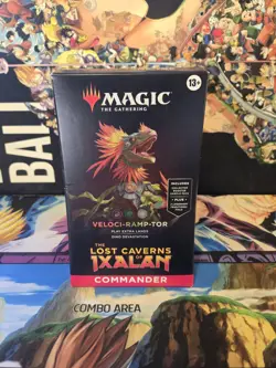 Magic: The Gathering Lost Caverns Ixalan Veloci-Ramp-Tor Commander Deck Foil - Image 1