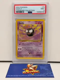 Pokemon 2002 PSA 9 Legendary Collection Gastly 76/110 - Image 1