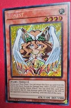 1x Yu-Gi-Oh! Honest - BLMM-EN006 - Secret Rare - 1st Edition - NM - Image 1