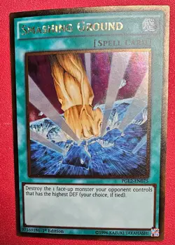 1x Yu-Gi-Oh! Smashing Ground - PGL2-EN075 - Gold Rare - 1st Edition - NM - Image 1