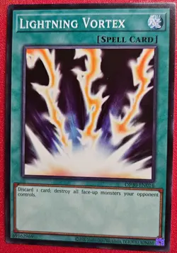 1x Yu-Gi-Oh! Lightning Vortex - OP30-EN016 - Common - NM - Image 1