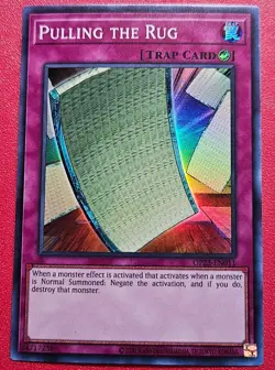 1x Yu-Gi-Oh! Pulling The Rug - OP23-EN011 - Super Rare - NM - Image 1