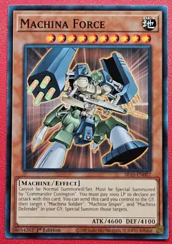 1x Yu-Gi-Oh! Machina Force - SR10-EN007 - Common - 1st Edition - NM - Image 1