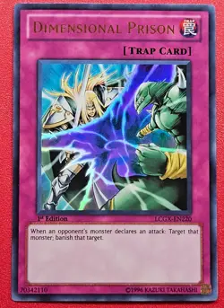 1x Yu-Gi-Oh! Dimensional Prison - LCGX-EN220 - Ultra Rare - 1st Edition - NM - Image 1