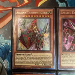 Yugioh KICO 1st Ed COLLECTOR RARE NM Arcana + Joker + Bower + Jokers Straight - Image 2