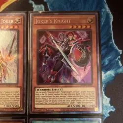 Yugioh KICO 1st Ed COLLECTOR RARE NM Arcana + Joker + Bower + Jokers Straight - Image 3