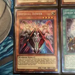 Yugioh KICO 1st Ed COLLECTOR RARE NM Arcana + Joker + Bower + Jokers Straight - Image 4