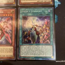 Yugioh KICO 1st Ed COLLECTOR RARE NM Arcana + Joker + Bower + Jokers Straight - Image 5