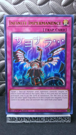 | Yugioh Infinite Impermanence RA05-EN140 1st Edition Ultra Rare NM 🔥 | - Image 1