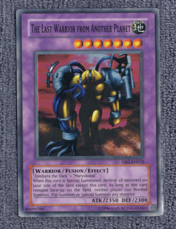 Yu-Gi-Oh! The Last Warrior From Another Planet DB2-EN012 Super Rare Unlimited LP - Image 1