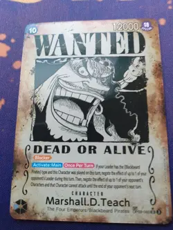 Marshall.D.Teach [Wanted Poster] OP09-093 (One Piece Emperors in the New World) - Image 1