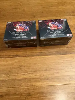 2 SEALED BOXES - One Piece OP-16 Booster Box English The Time of Battle - Image 1