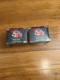 2 SEALED BOXES - One Piece OP-16 Booster Box English The Time of Battle - Image 5