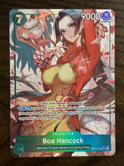 One Piece TCG - OP16-032 Boa Hancock, Alt Art, English, NM - Image 1