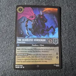The Headless Horseman - Cursed Rider 174/204 - COLD FOIL - Disney Lorcana - Image 1